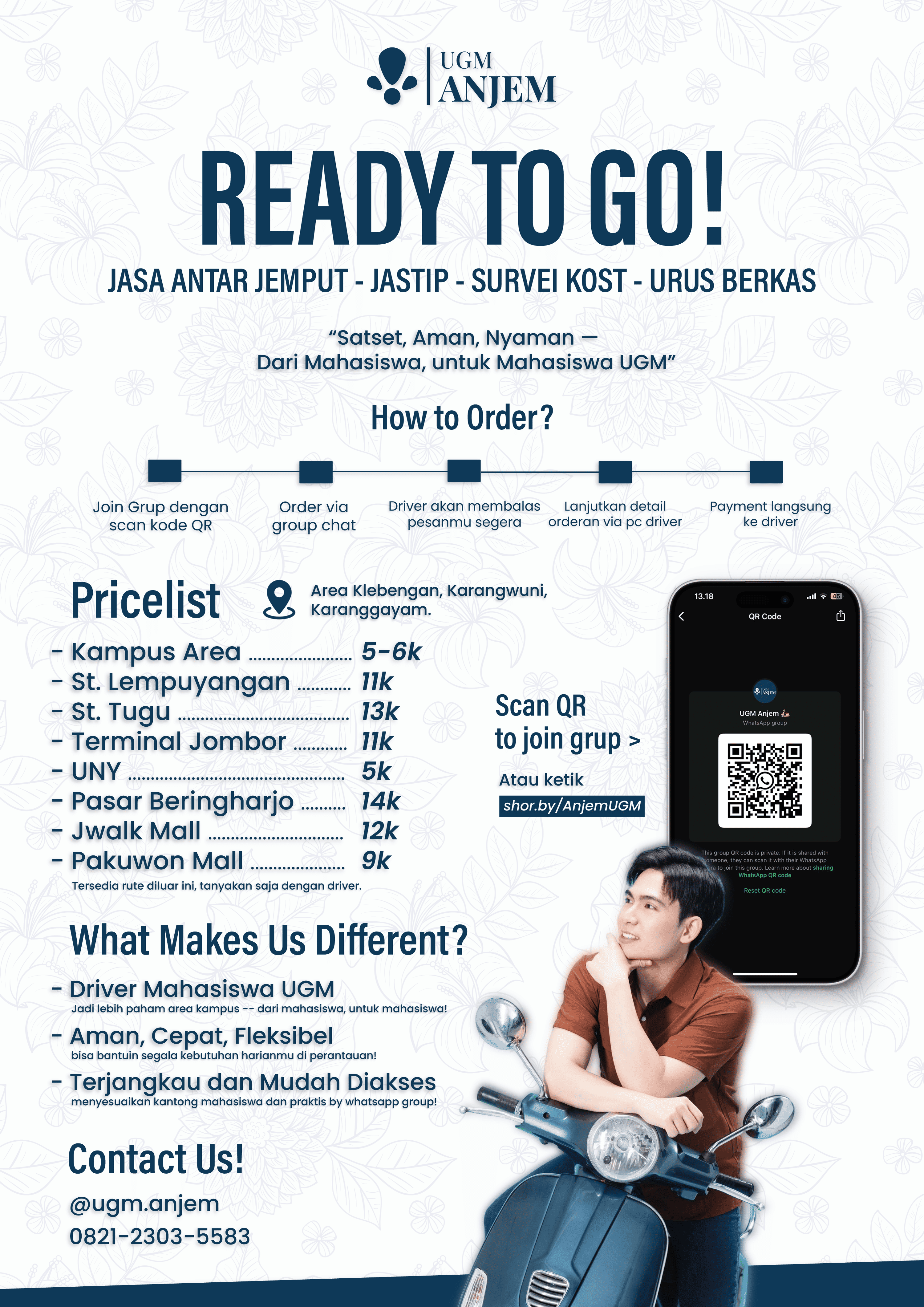 UGM Anjem Pricelist Klebengan